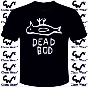 KIDS tee DEAD BOD official t-shirt Hull Pongo Clem Wear Banksy childrens bird - Picture 1 of 12
