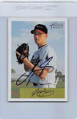 2002 Bowman Heritage #407 Josh Towers Orioles Signed Auto *G8192 - Image 1 of 2