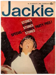 Keith Richards BILLY WALKER The Others JACKIE magazine Aug 1964 Beatles STONES - Picture 1 of 6
