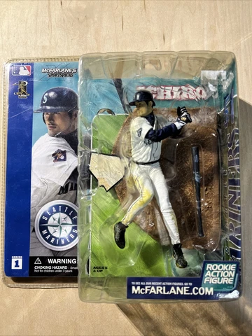 VINTAGE 2002 ICHIRO-ROOKIE ACTION FIGURE McFarlane SPORTS PICKS-MARINERS SERIES Cover