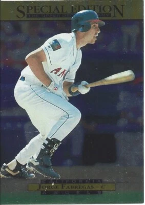 1995 Upper Deck Special Edition Gold Jorge Fabregas 128 Angels - Image 1 of 2