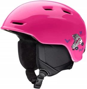 SMITH ZOOM JUNIOR JUGEND / KINDER SCHNEE / SKIHELM, PINK SKATES LOGO, YM, NEU! - Bild 1 von 7