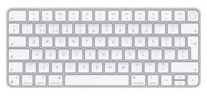 ORYGINALNA KLAWIATURA APPLE MAGIC Z TOUCH ID SREBRNA A2449 DLA MODELI SILIKONOWYCH MAC - Zdjęcie 1 z 5
