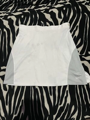 1990s 90s 2000s y2k white k-swiss athletic/sport midi skirt   - Image 1 of 4