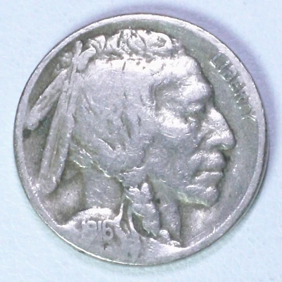 Buffalo Nickel 1916-S Foto 1 de 3