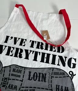 Pig Parts "I've Tried Everything But I Can't Quit Smoking" Apron - Picture 1 of 4