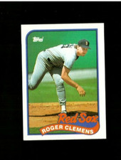 1989 Topps ROGER CLEMENS   Card #450