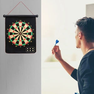 15inch Double Sided Magnetic Dart Board Indoor Dartboard Game Family Fun Gifts A - Picture 1 of 10