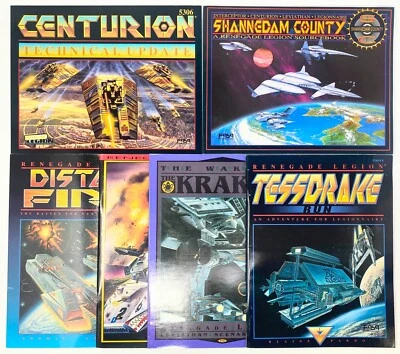 Lote de 6 libros de colección de la Legión Renegada FASA - libros de fuentes, aventuras... En muy buen estado+ Foto 1 de 4