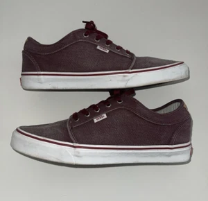 Zapatos de skate Vans Ultracush Chukka Pro de caña baja borgoña para hombre talla 11,5 - Imagen 1 de 9