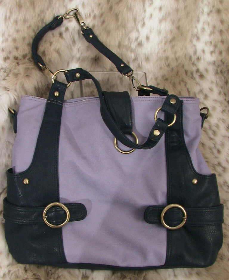 ¡Bolsa de pañales o bolsa de gimnasio Timi & Leslie Hannah! Accesorios Lila/Marino no incluidos Foto 1 de 3