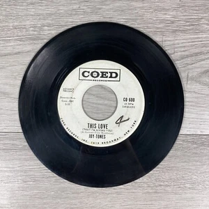 Joy-Tones This Love / I Wanna Party Some More 45 RPM 7” Vinyl Promo Coed - Picture 1 of 9