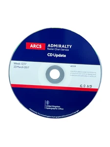 Admiralty ARCS CD Update Raster Chart Digital Official Maritime 12/17 42259 - Picture 1 of 7