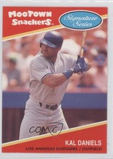 1991 Mootown Snackers Signature Series Food Issue No Coupon Kal Daniels #7