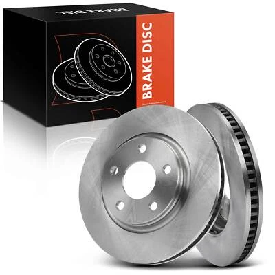 2x Rotores de freno de disco para Buick Allure LaCrosse Chevrolet Uplander Pontiac delantero Foto 1 de 4