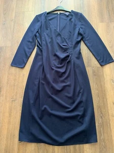 Lands End Navy Blue Dress 12 - Picture 1 of 5
