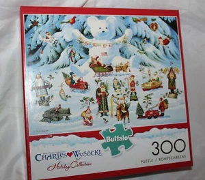 Buffalo Games Jigsaw Puzzle 92600 Holiday Collection Charles Wysocki 300 pieces - Picture 1 of 3