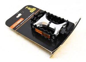 RALEIGH REA419 MTB ALLOY PEDAL 9/16" ALLOY CAGE ALLOY BODY 50% OFF RRP BLACK - Picture 1 of 3