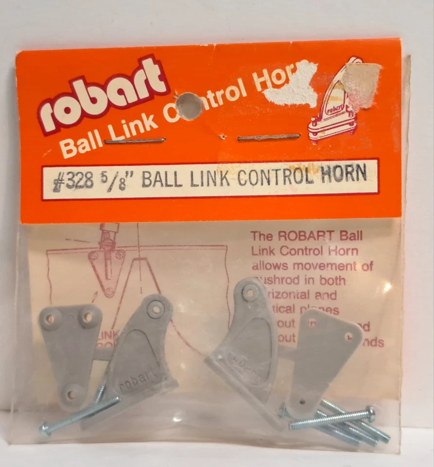 Оригинальный заводской Robart RC детали #328 шариковое звено управления гудок новый в упаковке - Изображение 1 из 1