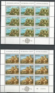 JUGOSLAVIA 1978 Europa 2 MF MNH** - Picture 1 of 1