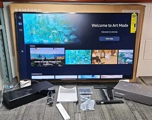 Samsung QN43LSO3BAFXZA 43" The Frame QLED 4K UHD Smart TV with One Connect - Picture 1 of 17