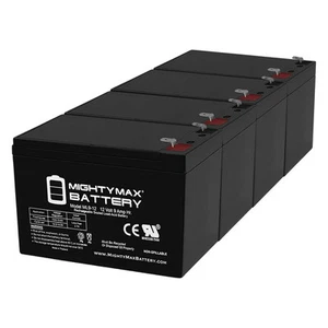 Mighty Max ML9-12 - 12 VOLT 9 AH SLA BATTERY - PACK OF 4 - Picture 1 of 6