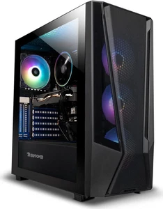 iBUYPOWER TraceMesh A7N46T01 AMD Ryzen 7 7700 3.8GHz NVIDIA GeForce RTX 16GB 1TB - Picture 1 of 3