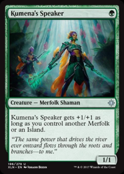 Kumena's Speaker -Foil Medium Play MTG Ixalan - Image 1 of 1