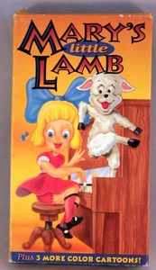 Mary's Little Lamb On VHS Anime Brand New - Picture 1 of 3