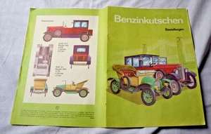 DDR Bastelbogen 1984 / "2. Auflage /Benzinkutschen - Bild 1 von 3