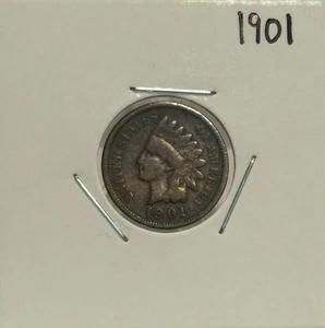1901 Indian Head Cent, Nice, Full Date! 🔥 - Picture 1 of 2