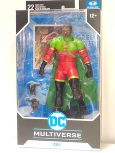 DC Multiverse Icon (Icon and Rocket: Season One) 7" Figure Mcfarlane - Picture 1 of 2