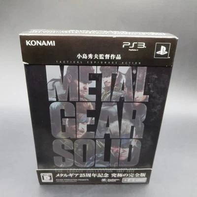 Metal Gear Solid The Legacy Collection PS3 with Spine PlayStation 3 Japan - Image 1 of 4