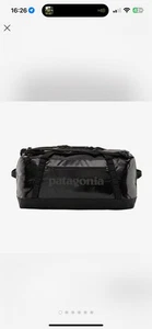 SOLD / Patagonia Black Hole Duffel Bag 70L Black BNWT - Picture 1 of 6