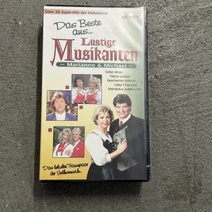 Das Beste Aus Marianne & Michael Lustige Musikanten Pantoffel Kino Vhs Sealed! - Imagen 1 de 3