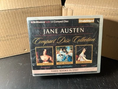 Jane Austen 30 x CD Collection: Emma, Pride & Prejudice, Persuasion Book on CD Foto 1 de 4