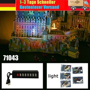 LED Licht Beleuchtung Set nur Für lego Schloss 71043 Gebäude Steine Spielzeug DE - Bild 1 von 12