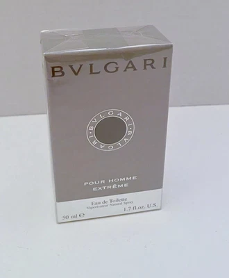 Bvlgari Extreme Pour Homme Edt 1,7 oz / 50 ml spray para hombres nuevo sellado Foto 1 de 4