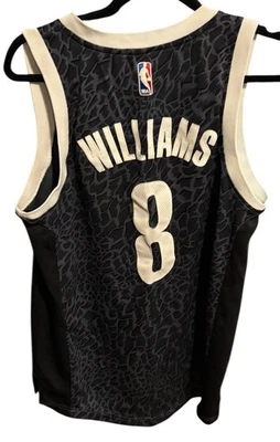 Brooklyn Nets Adidas Jersey # 8 Deron Williams Size Medium - Preowned - Image 1 of 3
