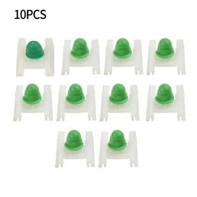 10 Pcs/Set Shaped Rocker Clamp W/ Spout Retaining Fastener Clip For Passat B5 - Image 1 of 4