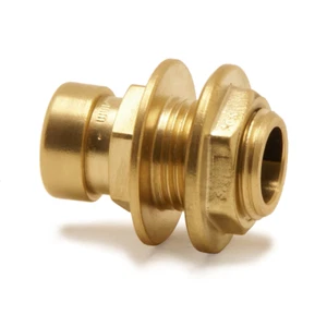 Tectite Sprint Brass Male Tank Connector with backnut 22mm x 3/4 inch - TT5 - Picture 1 of 1