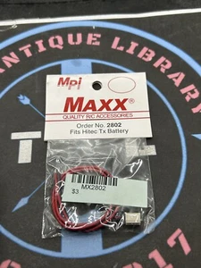 MPI MAXX. 2802 Battery Plug For Hitec Transmitter  - Picture 1 of 1