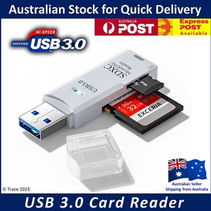 USB 3.0 High Speed SD / TF Card Reader - Plug & Play - Supports 512G - Picture 1 of 1