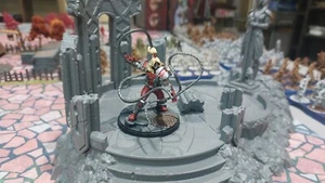 Marvel Crisis Protocol Omega Red painted with cards - Picture 1 of 5