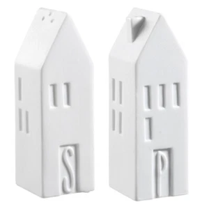 Räder Salz und Pfefferstreuer 2er Set aus Porzellan 3x3x9 cm weiß - Bild 1 von 3