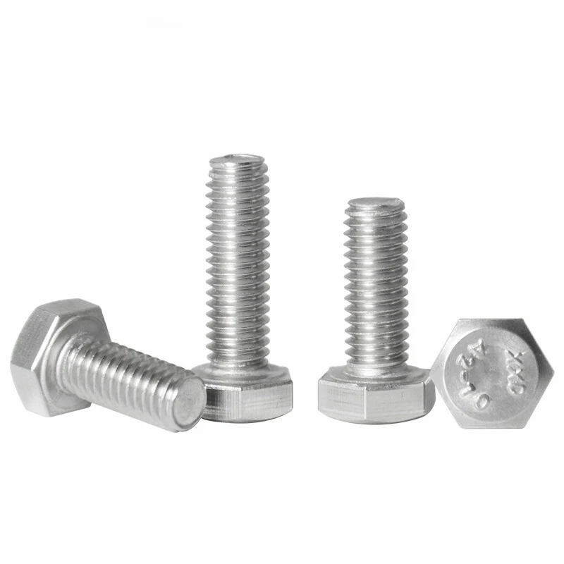 2 piezas pernos hexagonales de cabeza hexagonal de tornillo de acero inoxidable M9 304 paso de 1,25 mm Foto 1 de 1