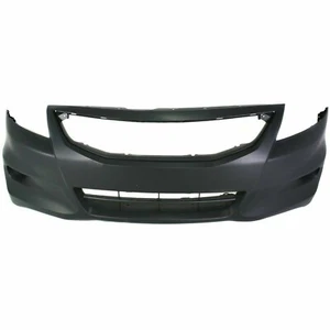 New Front Bumper Cover Primed w/ Fog Light Holes For 2011-12 Honda Accord Coupe - Picture 1 of 4