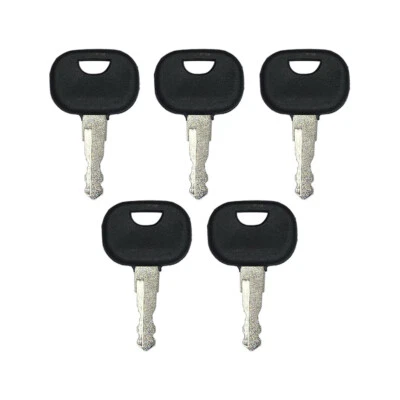 (5) Ignition Key For New Holland Volvo JCB Heavy Equipment 85804675 14603 - Image 1 of 3