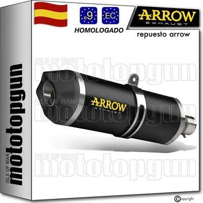 tubo de escape homologado negro c race-tech arrow por ktm 690 enduro 2011 11 - Imagen 1 de 3