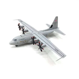 21cm 1/200 USAF C-130 Hercules Transport Aircraft Model Alloy Diecast Plane t - Picture 1 of 17